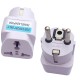 TRAVEL ADAPTOR W/2 ROUND PIN, EU ,2P