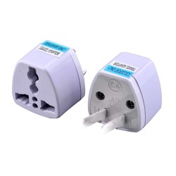 Universal Socket Travel Plug 110V ,Two Flat Pin, To 240V Socket