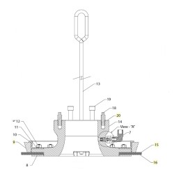 ARO,No.20, P/N: 90552, Flat Gasket,Follower Plate Model: 67485-1