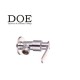 DOE RIGHT ANGLE VALVE RA46, BRASS BODY ,ZINC HANDLE,BRASS CARTRIDGE