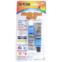 DEVCON S-5 Plastic Steel Epoxy- 2oz / 56.8g