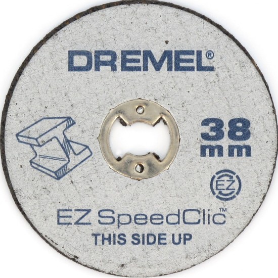 DREMEL EZ SPEEDCLIC FIBERGLASS REINFORCED CUT-OFF WHEEL 38.1MM 1.1MM ,5pcs/pkt