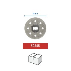 38MM EZ SPEEDCLIC: DIAMOND CUTTING WHEEL ,5PCS/PKT 38MM EZ SPEEDCLIC: DIAMOND CUTTING WHEEL ,5PCS/PKT