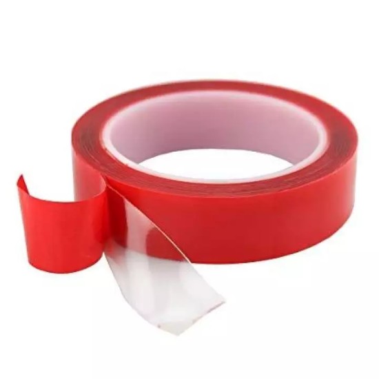 Double Side Clear Foam tape , 10MM X 1mm thickness X 8mtr