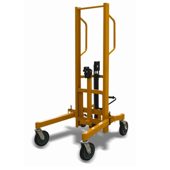 Lift, Transport and lower poly, steel or fibre drums on and off pallets