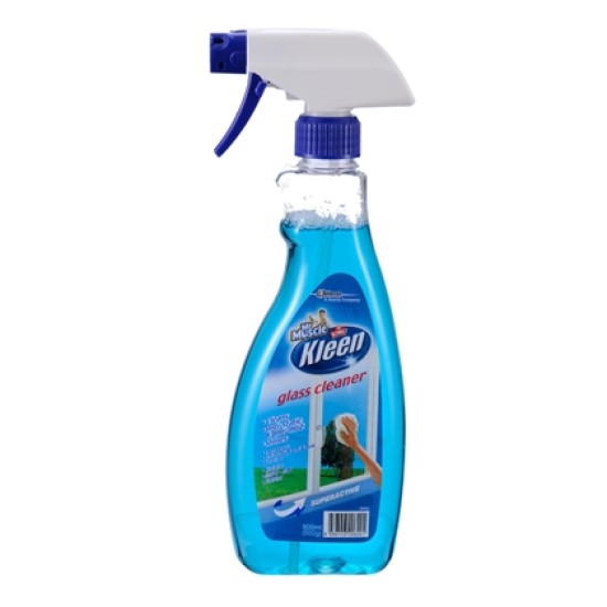 MR MUSCLE GLASS CLEANER KIWI KLEEN, 500ML B2153