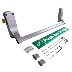 Single Door Push Lock 1000mm ,Bar, Panic Bolt ,UK Exidor 296