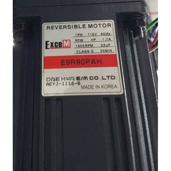 Excem reversible motor, E9R90PAH 