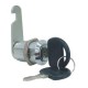 LOCK SET FOR LOCAKER WITHOUT U CLIP , THREAD LENGTH 30MM