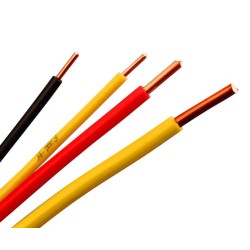1/0.737 Single Core Copper Cable (100mtr/roll) , Black, 1mm²