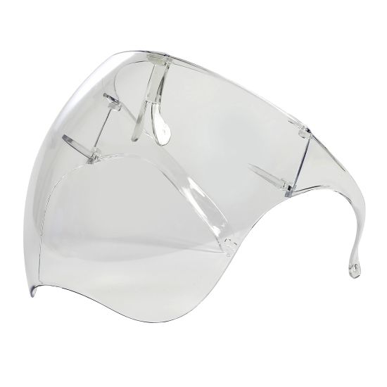 FS7001,Hard Reusable Block Full Protective Face Shield Transparent PC Faceshield ,155 X 138mm