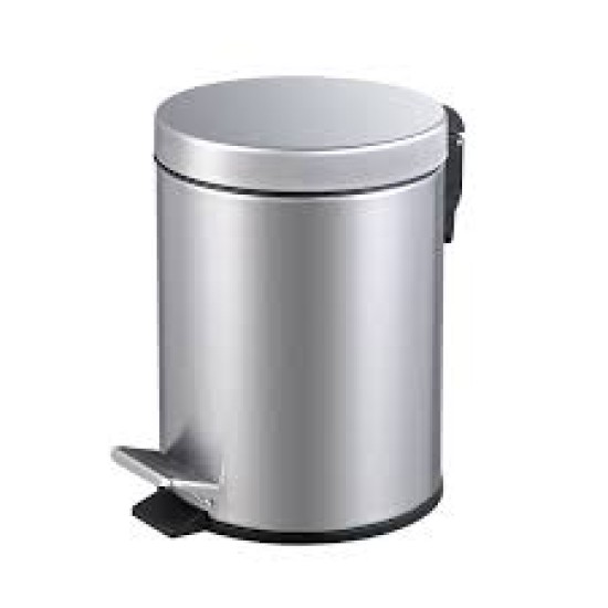 EK 9625M, 20L ,Size : 295(D) x 445(H)mm,Step Dust Bin SUS