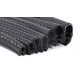 GROOVE 5.5MM Thickness ,11mm(W) x 17mm(H) ,U-Shaped Metal Base, Edge Trim Rubber Seal, Protection, 15mtr
