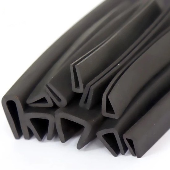 12mm(W) x 14mm(H) x Groove 5.5mm ,EDGE,FLAT TYPE RUBBER SEAL, 100MTR/ROLL