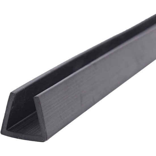 12mm(W) x 14mm(H) x Groove 5.5mm ,EDGE,FLAT TYPE RUBBER SEAL, 100MTR/ROLL