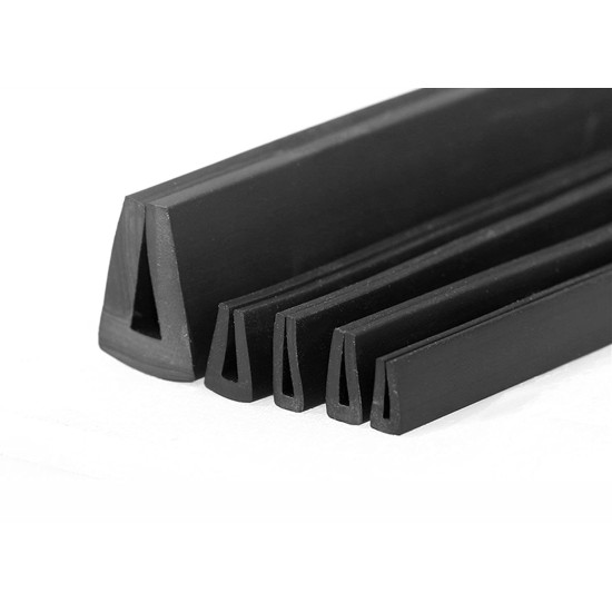 12mm(W) x 14mm(H) x Groove 5.5mm ,EDGE,FLAT TYPE RUBBER SEAL, 100MTR/ROLL