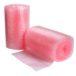 ANTI-STATIC PINK BUBBLE ROLL , 10mm X 40' X 10mm X 100mtr,ESD