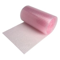 ANTI-STATIC PINK BUBBLE ROLL , 10mm X 40' X 10mm X 100mtr,ESD