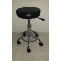 ESD Stool # 1001 with High Gaslift - Black , Wheel