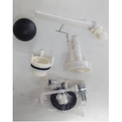 Econax TF611 F1, level control valve with PVC ball & flash valve set 