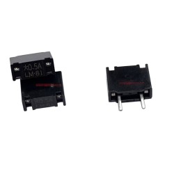 LM81 0.5A 48V PCB Micro Fuse, 4x10mm, Pitch 5mm, 10pcs/pkt