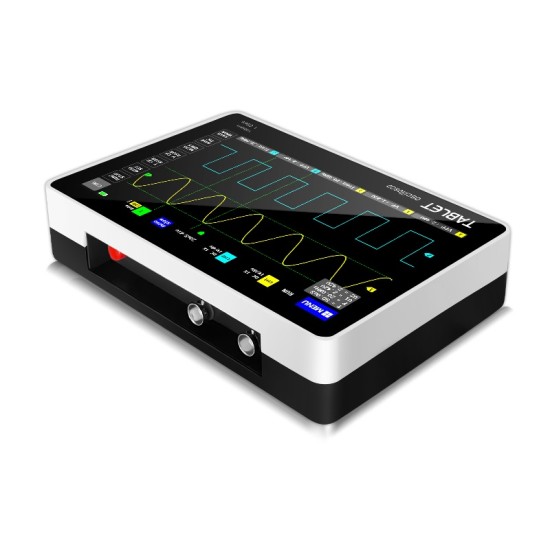 1013D Portable Digital Oscilloscope 2-Channel 7" TFT Touchscreen 100 MHz 1 GS/s 240 KB