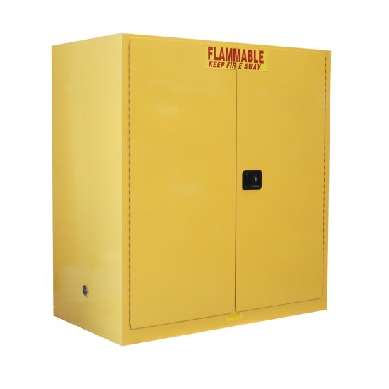 110gal ,Yellow Safety Can Storage Cabinets ,65" X 59" X 34" ,Manual Door