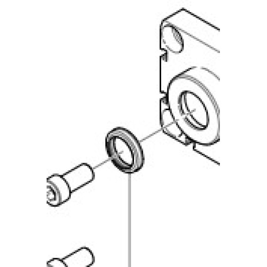 Festo WIFC1-25X30X4,6-TPE-U, 369544, Wiper seal