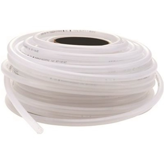 LDPE,LEDA P.E. Tubing 3/8" OD (White)x ID 0.25" x 100 MTRS 