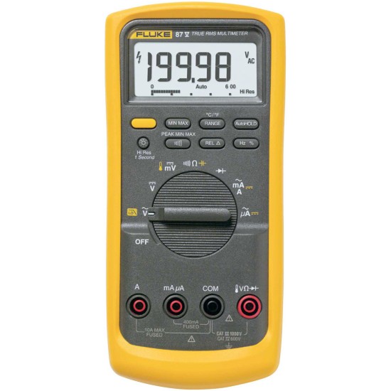 Fluke 87V-NIST True RMS Industrial Multimeter ,with the calibration from manufacturer factory 