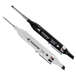 1 1/2" FastCap Long Nose Patter Marker Thin, Black , Long Nose Thin(12pcs)