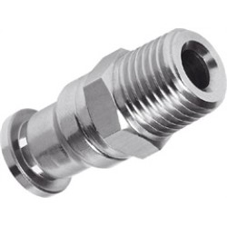 1/8'' X M4 X M4 TUBING, STEEL CHECK VALVE WITH M5 PLASTIC ELBOW SET