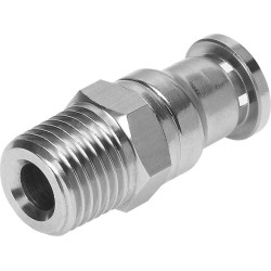 132643,Push-in fitting ,1/8" Male Thread X M4 OD tubing 