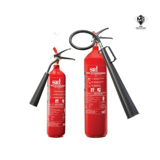 Fire extinguisher Co2, 5kg c/w fire certificate (1 year) 