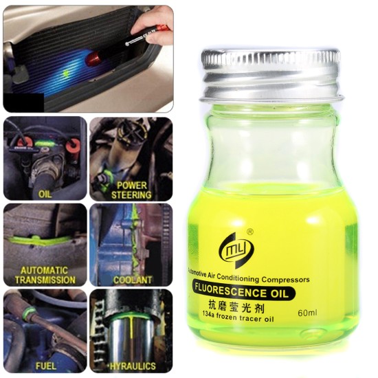 Fluorescent Green Oil Leak Detection Leak Test ,60g