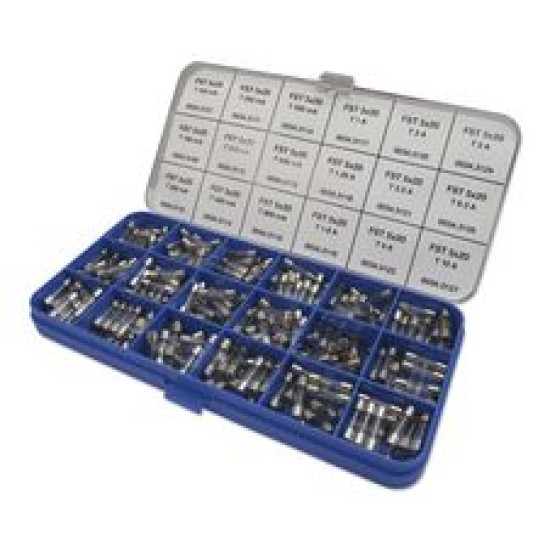 Glass FUSE, 5x20mm, 100mA to 10A , Fuse Kit