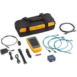 Fluke Networks LIQ-100-IE Cable Network Tester, Industrial Ethernet/IP, PROFINET, EtherCAT, 10G, LinkIQ Series