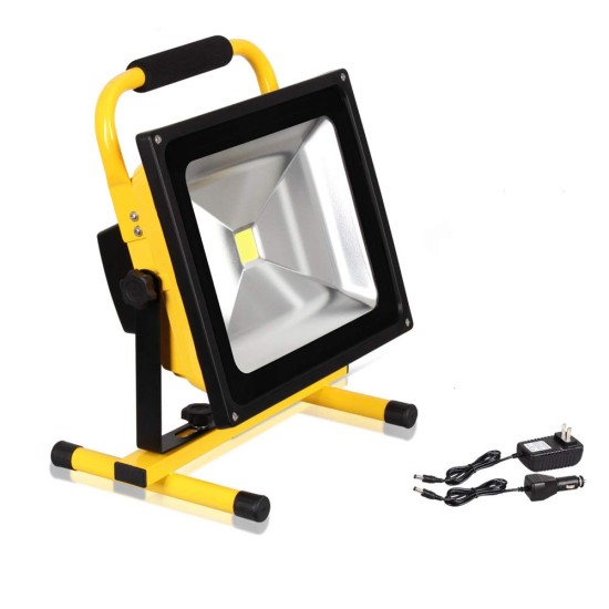 4500lm,Rechargeable Flood Light, MS006240 GY 50W 6500K Day Light