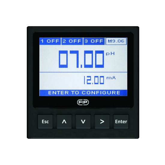 M9.00, 2-WIRES FLOW MONITOR &amp; TRANSMITTER c/w 4-20mA output &amp; S.S.R output