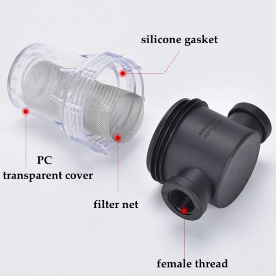 1" Female Thread 80 Mesh(180micron) Watering Filter ,Working pressure: 0.01~1.0MPa ,304 stainless steel filter