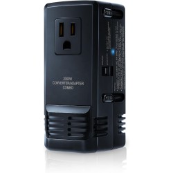 Funpro ,Power Converter Adapter Combo 2000W Voltage Converter 220V to 110V