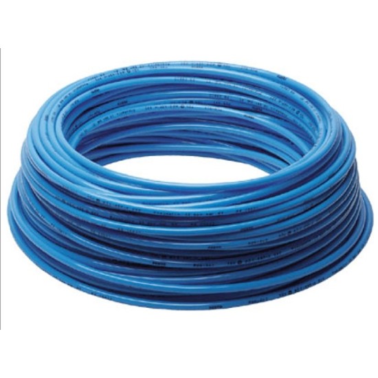 159666 Blue Colour 8mm OD PU Tubing , 50mtr