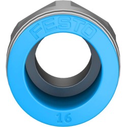 3/8" Male Thread X 16mm OD tubing Male Stud, QS-3/8-16 (164957) 