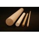 6FT ROUND ROD , WOOD