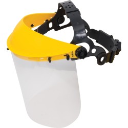 HEADGEAR, SAFETY,VISOR SAFETY SHIELD 