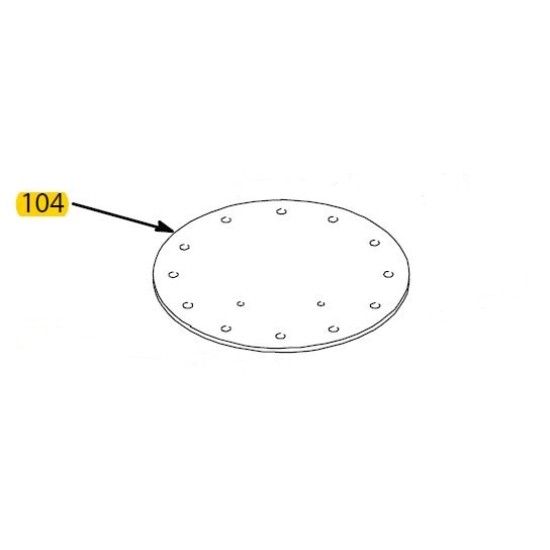 Graco 180-979, diaphragm only for Model 915587