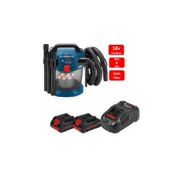 Hepa Filter Cordless Vacuum, 18V, Flow Rate 24L/s, 4.7kg ,PROCORE 18V/4.0AH X 2pcs battery & 1pc charger Hepa Filter Cordless Vacuum, 18V, Flow Rate 24L/s, 4.7kg ,PROCORE 18V/4.0AH X 2pcs battery & 1pc charger
