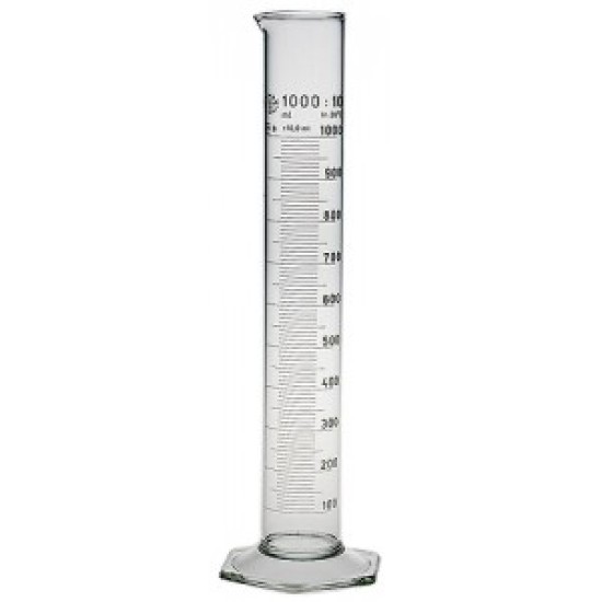 GLASS MEASURING CYLINDER 1000ML