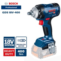 Cordless Impact Wrench GDS 18V-400,c/w 2pcs 5.0AH batteries and 1pc charger Cordless Impact Wrench GDS 18V-400,c/w 2pcs 5.0AH batteries and 1pc charger