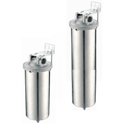 304SS-1.0MPa-1" NPT,10" stainless steel single cartridge filter housing 3/8" bottom